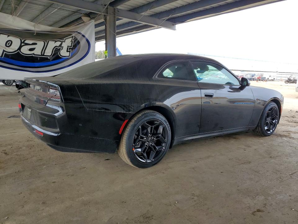2025 Dodge Charger VIN 2C3CDBCK5SR543514 COPART salvage auction — VANDALISM, Ca - Salvage Certificate, sold $23,700 on 2026-07-09 (photo 3)
