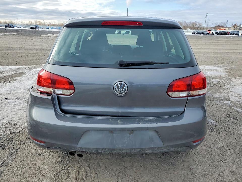 2012 Volkswagen Golf VIN WVWCA7AJ4CW344443 COPART salvage auction — SIDE, Salvage Title, sold $250 on 2026-07-14 (photo 6)