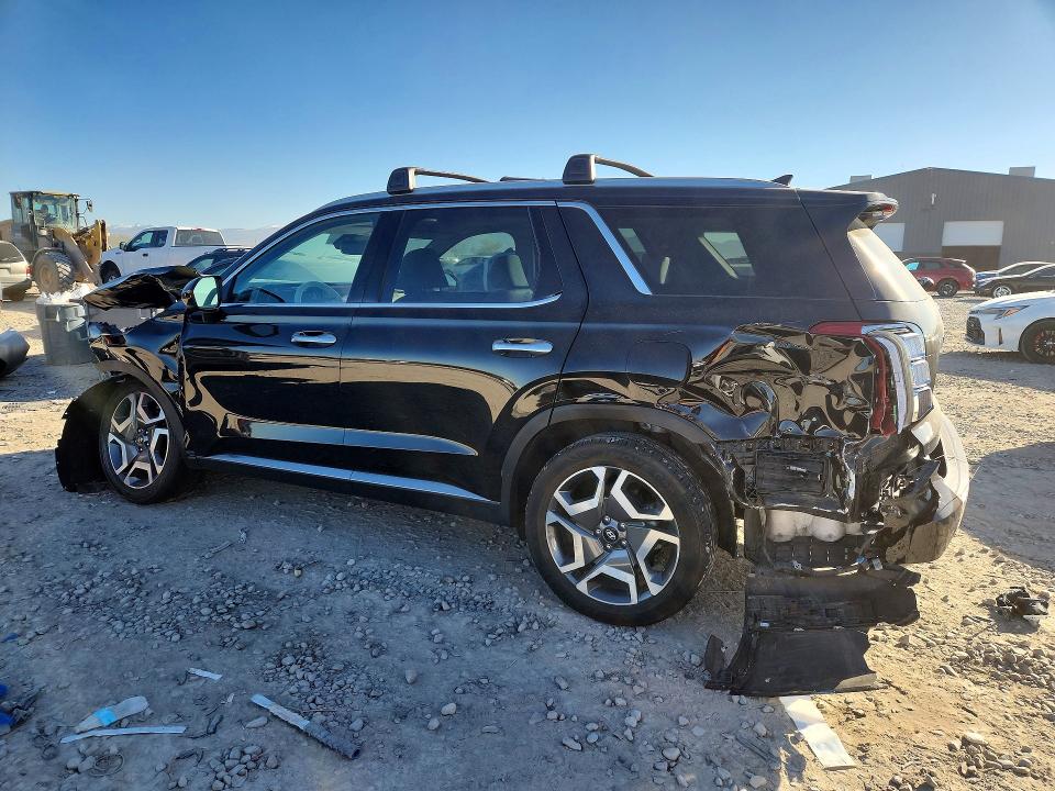 2024 Hyundai Palisade VIN KM8R5DGE4RU730965 COPART salvage auction — FRONT END, Ut - Salvage Certificate, sold $7,100 on 2026-07-31 (photo 2)