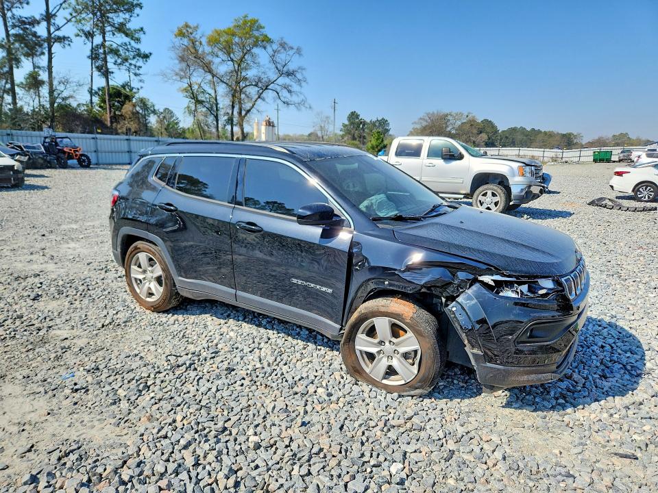 2022 Jeep Compass VIN 3C4NJCBB7NT164326 COPART salvage auction — FRONT END, Ga - Cert Of Title-Salvage, sold $3,800 on 2026-07-09 (photo 4)