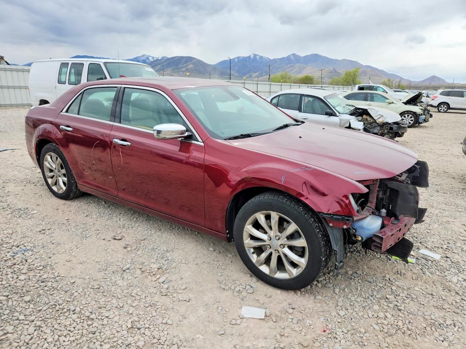 2015 Chrysler 300 VIN 2C3CCAKG9FH927110 COPART salvage auction — FRONT END, Ut - Salvage Certificate, sold $575 on 2026-07-28 (photo 4)
