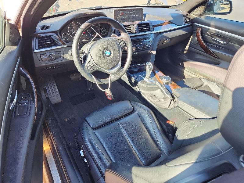 2016 BMW 4er VIN WBA3N9C50GK250375 COPART salvage auction — FRONT END, Md - Cert Of Salvage > 75% Damage, sold $2,250 on 2026-07-07 (photo 8)