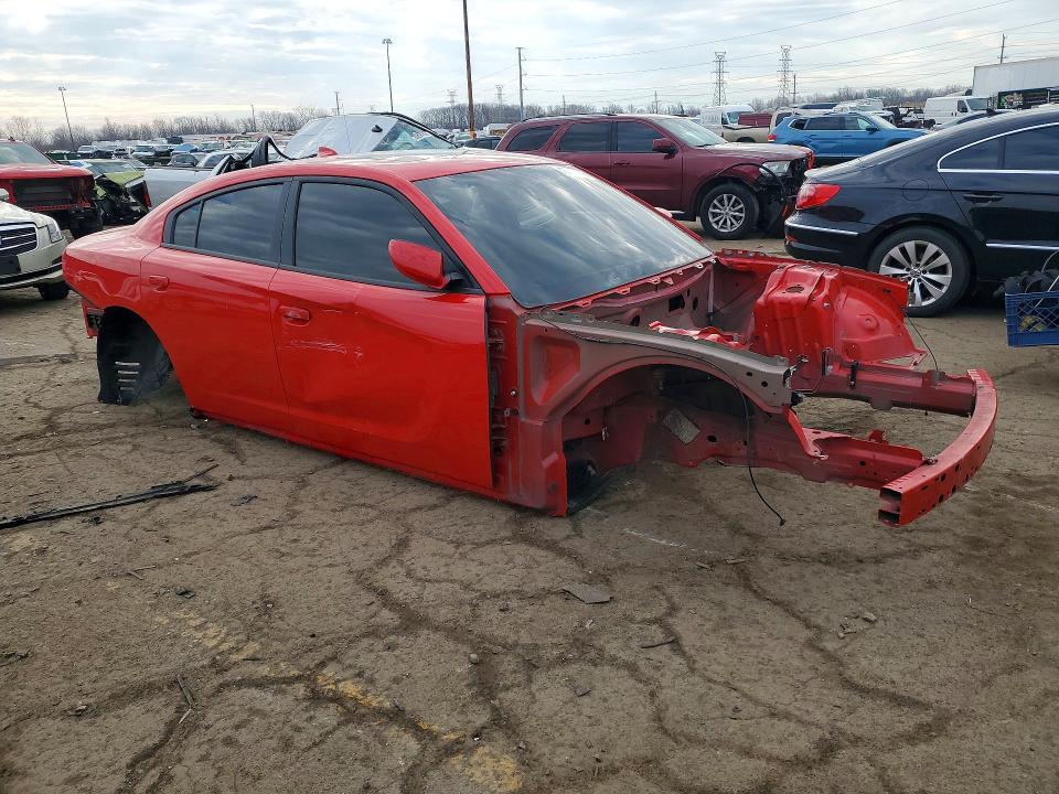 2019 Dodge Charger VIN 2C3CDXGJ5KH627563 COPART salvage auction — STRIPPED, Mi - Certificate Of Title, sold $3,150 on 2026-07-02 (photo 4)