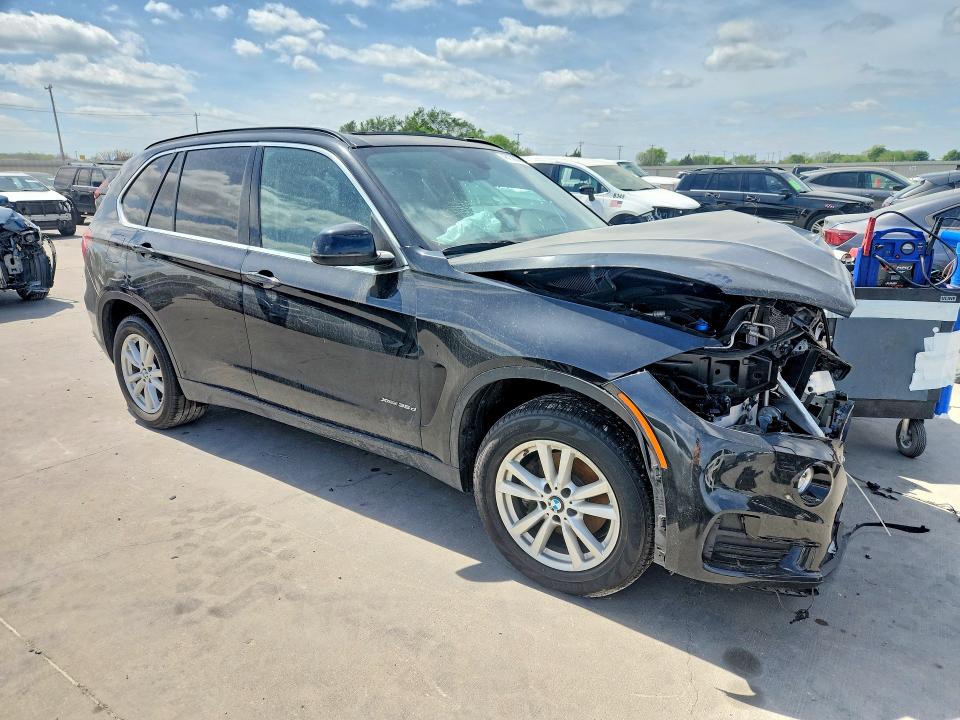 2015 BMW X5 VIN 5UXKS4C54F0N10554 COPART salvage auction — FRONT END, Tx - Salvage Vehicle Title, sold $150 on 2026-07-30 (photo 4)