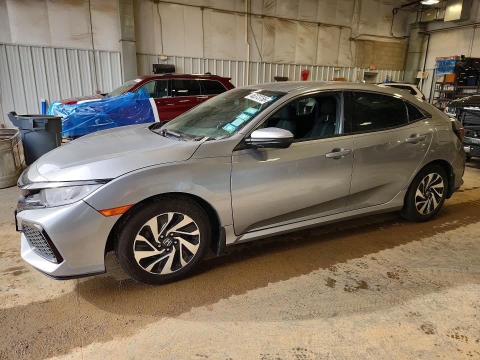 2017 Honda Civic VIN SHHFK7H29HU224351 COPART salvage auction — REAR END, Il - Salvage Certificate, sold $1,400 on 2026-07-14 (photo 1)