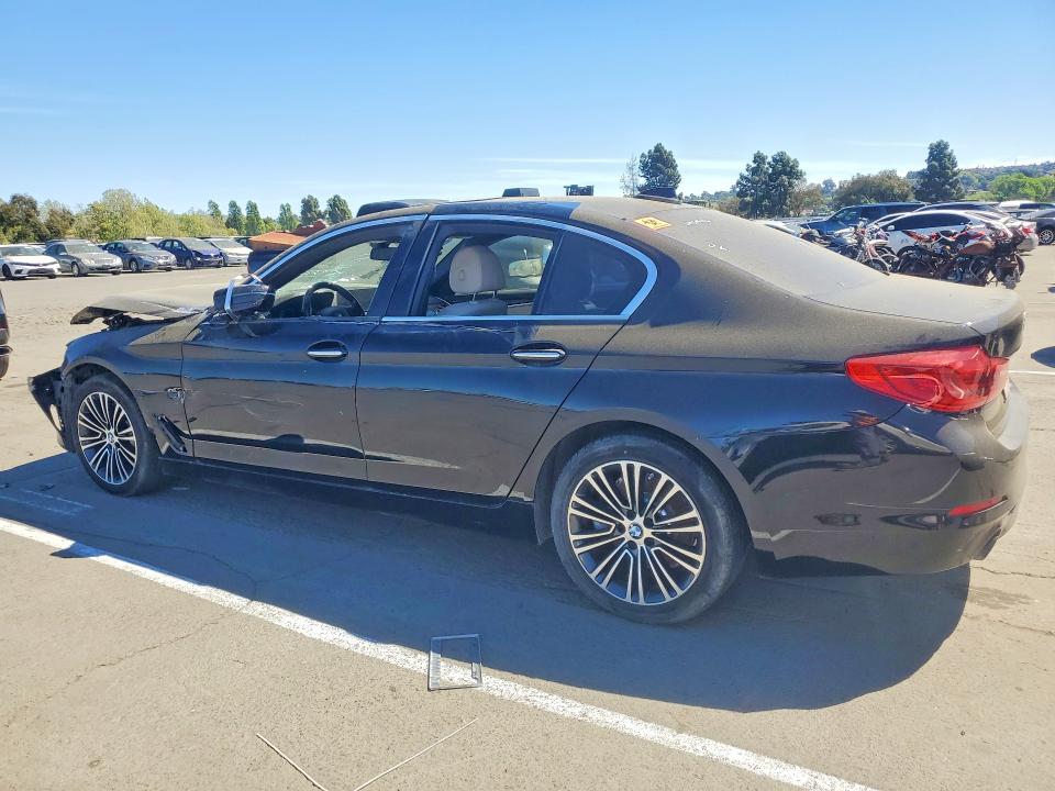 2018 BMW 5er VIN WBAJA5C50JWA36940 COPART salvage auction — FRONT END, Ca - Dis/Dlr/Exp Only Clean Title, sold $4,850 on 2026-07-27 (photo 2)