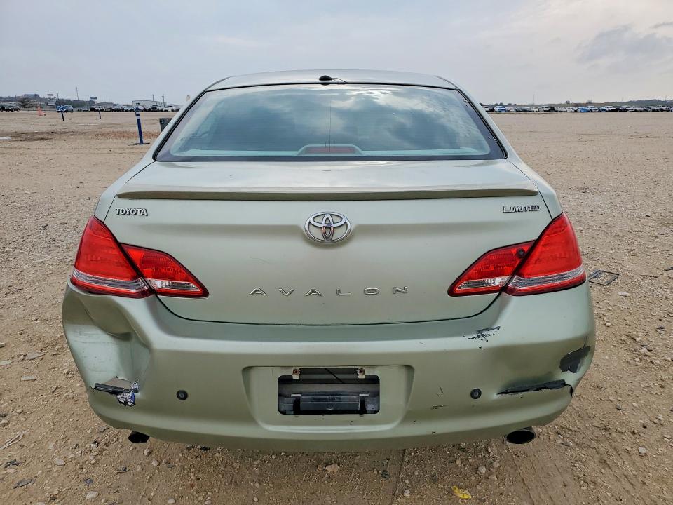 2007 Toyota Avalon VIN 4T1BK36B97U183393 COPART salvage auction — FRONT END, Tx - Certificate Of Title, sold $850 on 2026-07-09 (photo 6)