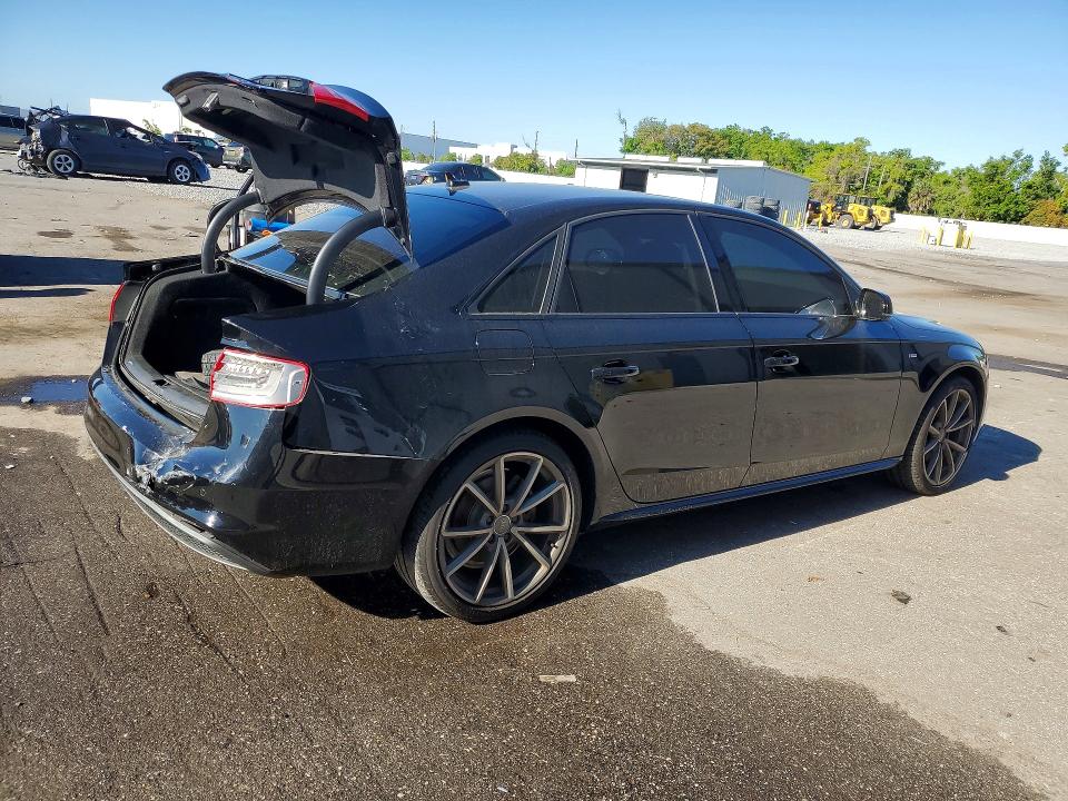 2016 Audi A4 VIN WAUAFAFL6GN010634 COPART salvage auction — REAR END, Fl - Cert Of Title Slvg Rebuildable, sold $2,000 on 2026-07-13 (photo 3)