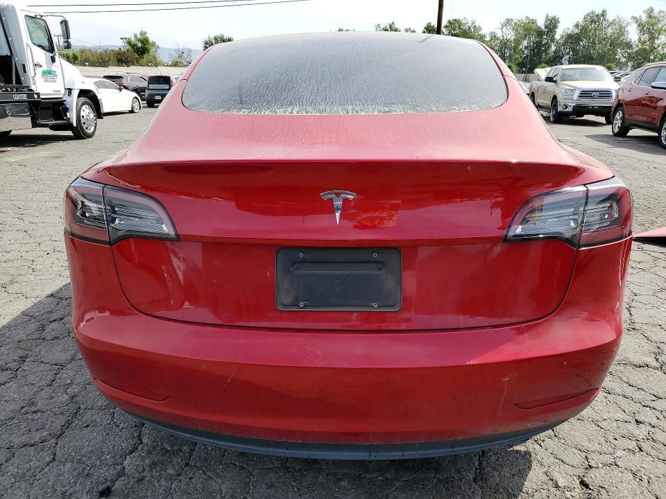 2023 Tesla Model 3 VIN 5YJ3E1EA2PF513896 COPART salvage auction — FRONT END, Salvage Title, sold $6,000 on 2026-07-27 (photo 6)