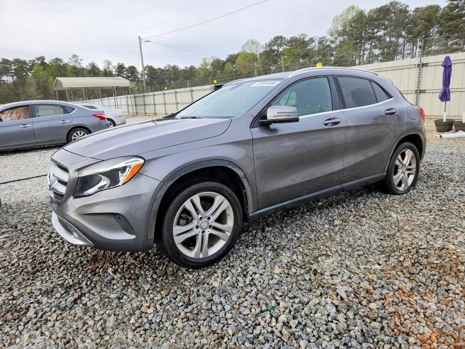 2015 Mercedes-benz Gla-klasse VIN WDCTG4GB6FJ115061 COPART salvage auction — SIDE, Ga - Cert Of Title-Salvage, sold $3,100 on 2026-07-09 (photo 1)