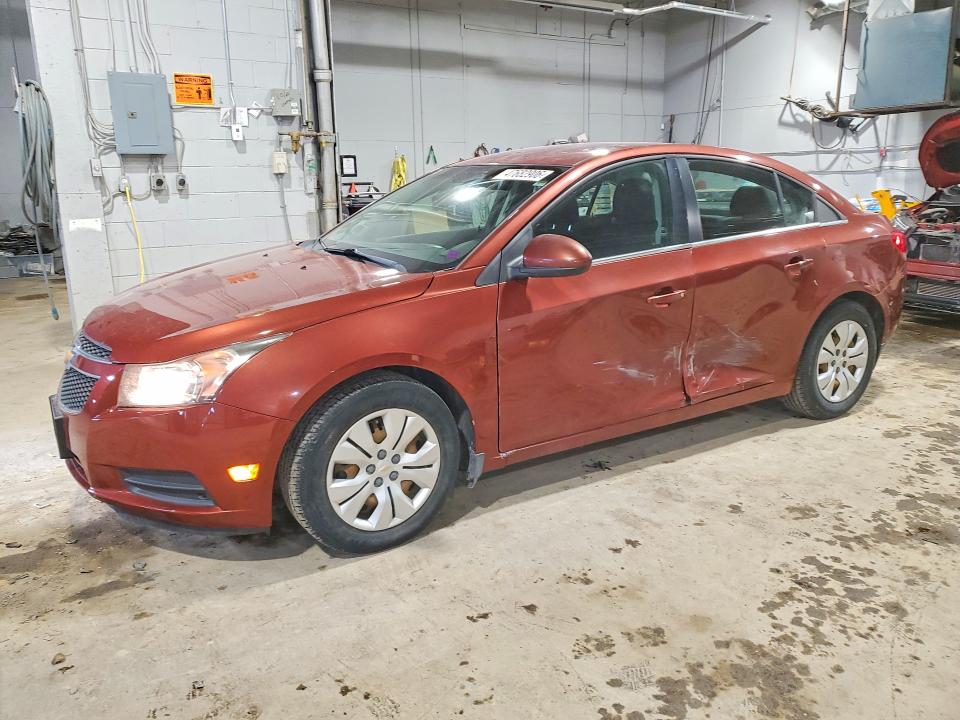 2012 Chevrolet Cruze VIN 1G1PF5SC0C7194163 COPART salvage auction — SIDE, On - Permit No Brand - Unfit, sold $1,500 on 2026-07-09 (photo 1)