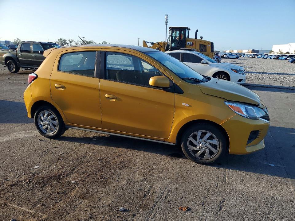 2022 Mitsubishi Mirage VIN ML32AUHJ3NH005778 COPART salvage auction — FRONT END, Salvage Title, sold $250 on 2026-07-27 (photo 4)