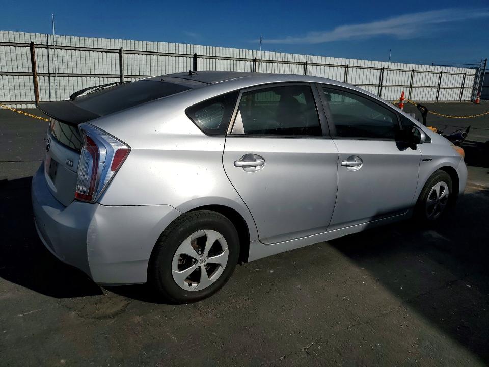 2012 Toyota Prius VIN JTDKN3DU0C5459366 COPART salvage auction — FRONT END, Ca - Salvage Certificate, sold $725 on 2026-07-27 (photo 3)