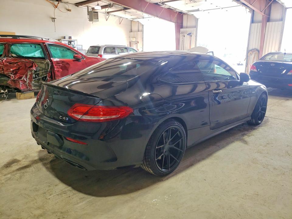 2017 Mercedes-benz C class VIN WDDWJ6EB4HF467764 COPART salvage auction — REAR END, Pa - Cert Of Title (P), sold $12,500 on 2026-07-27 (photo 3)