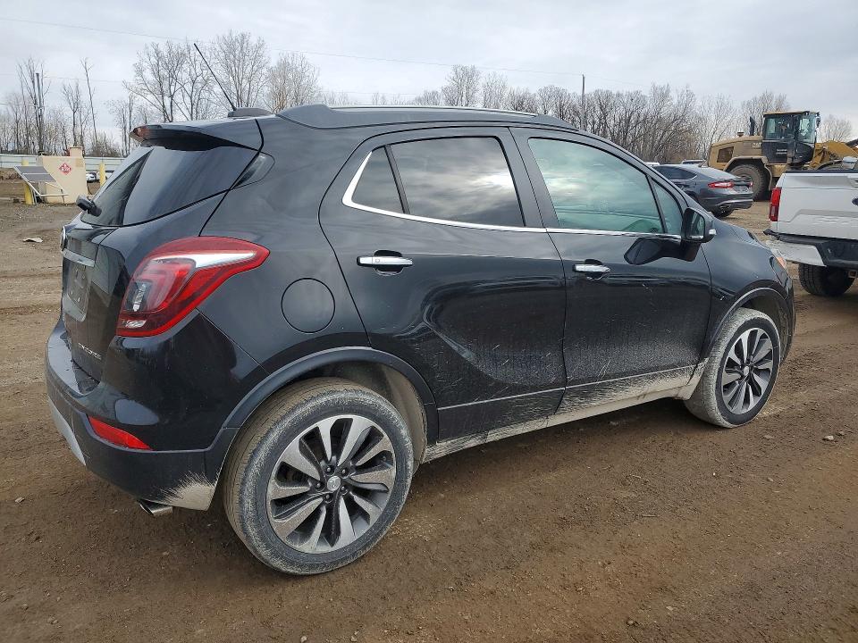 2017 Buick Encore VIN KL4CJBSB5HB130256 COPART salvage auction — FRONT END, MI - CERTIFICATE OF TITLE, sold $975 on 2026-07-15 (photo 3)