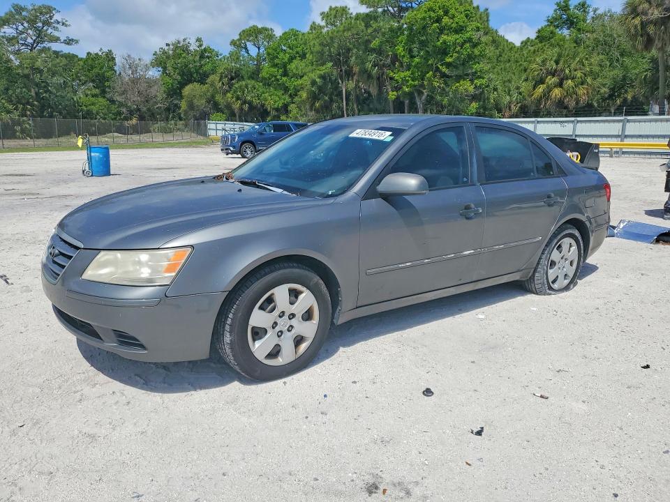 2010 Hyundai Sonata VIN 5NPET4AC8AH653046 COPART salvage auction — SIDE, FL - CERT OF TITLE SLVG REBUILDABLE, sold $525 on 2026-07-22 (photo 1)