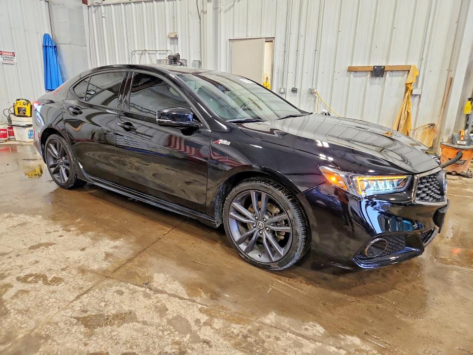 2019 Acura VIN 19UUB3F69KA001574 COPART salvage auction — FRONT END, Wi - Cert Of Title-Claim Paid, sold $10,300 on 2026-08-03 (photo 4)