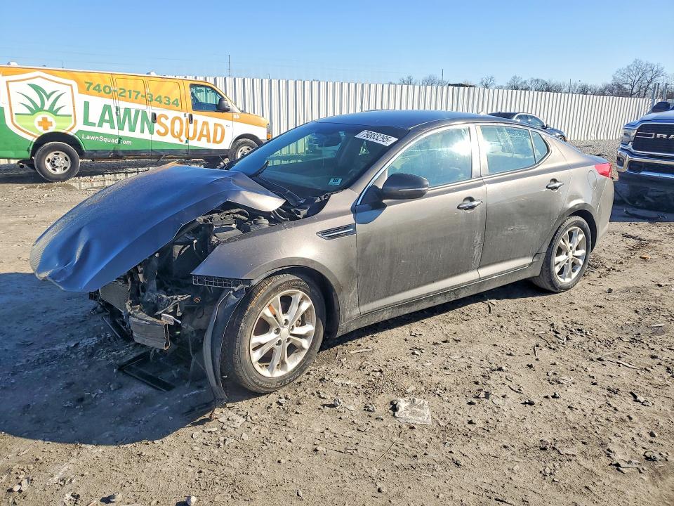 2012 Kia VIN 5XXGM4A79CG041185 COPART salvage auction — FRONT END, Oh - Cert Of Title-Salvage, sold $300 on 2026-07-07 (photo 1)