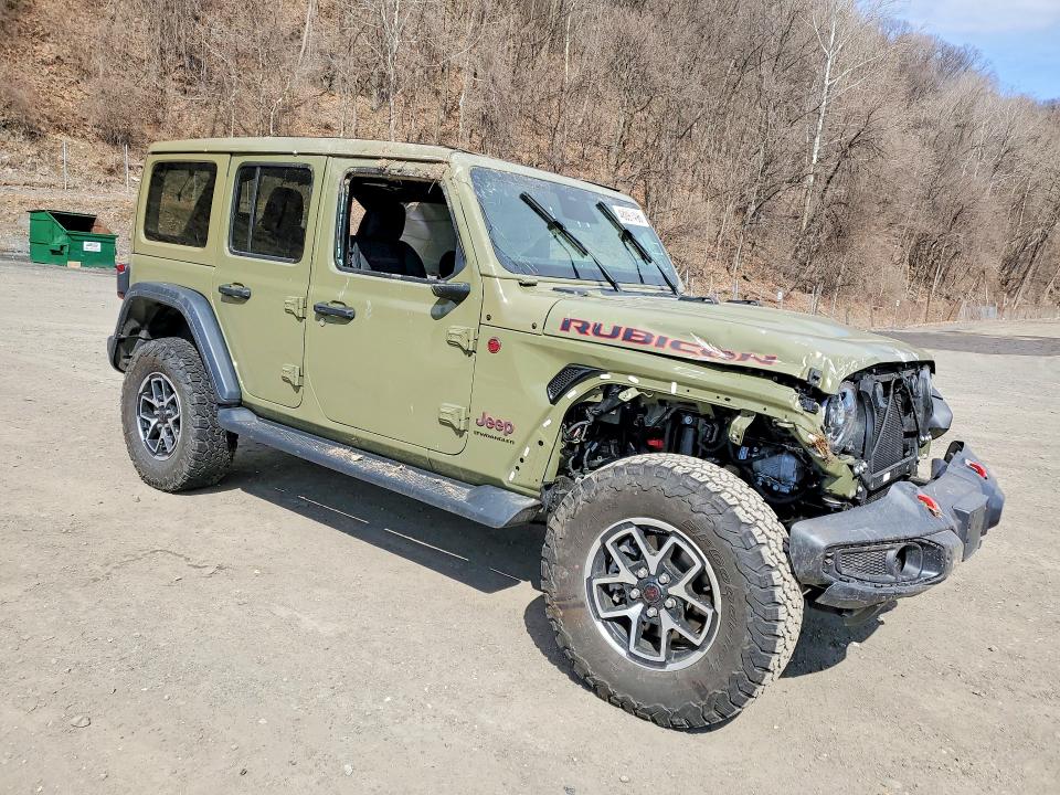 2026 Jeep Wrangler / VIN 1C4PJXFN6TW159274 COPART salvage auction — Side, NY - MV-907A SALVAGE CERTIFICATE, sold $12,000 on 2026-06-02 (photo 4)