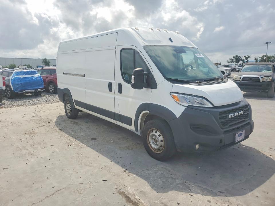 2024 Ram Promaster 2500 VIN 3C6LRVDG4RE112917 COPART salvage auction — FRONT END, IN - CERT OF TITLE-SALVAGE TITLE, sold $7,600 on 2026-07-29 (photo 4)