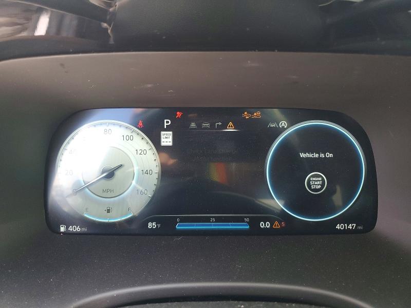 2024 Hyundai Palisade VIN KM8R54GE2RU670118 COPART salvage auction — FRONT END, Tx - Certificate Of Title, sold $375 on 2026-07-28 (photo 9)