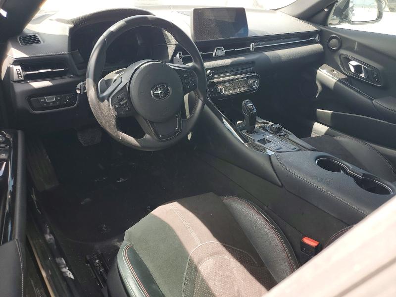 2022 Toyota Supra VIN WZ1DB0C0XNW050675 COPART salvage auction — SIDE, Tx - Salvage Vehicle Title, sold $20,100 on 2026-07-02 (photo 8)
