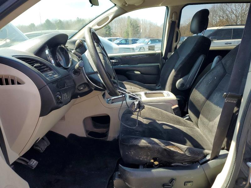 2014 Dodge Caravan VIN 2C4RDGCG6ER263331 COPART salvage auction — FRONT END, Ma - Certificate Of Title, sold $750 on 2026-07-23 (photo 7)