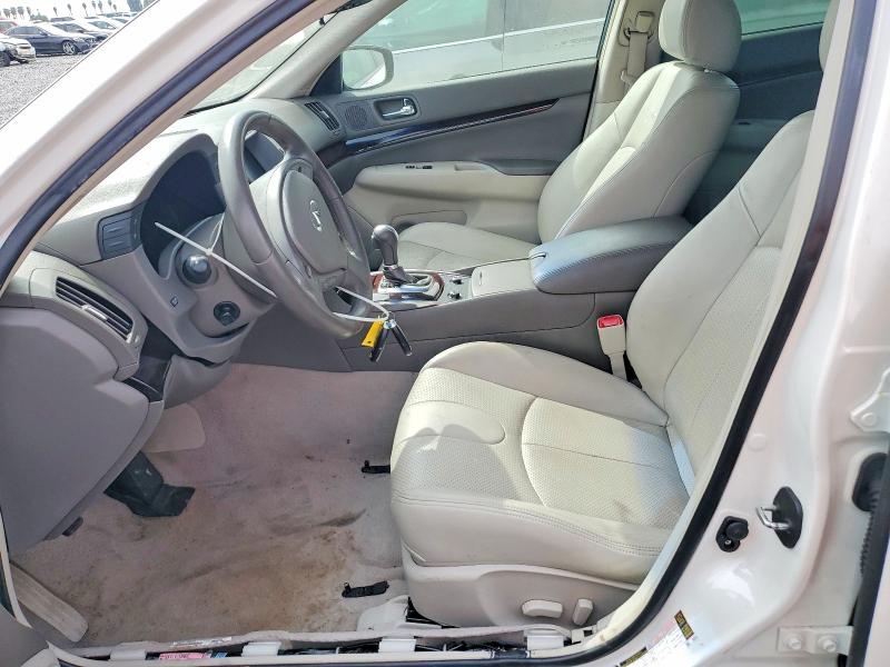 2011 Infiniti G37 VIN JN1CV6AP3BM304743 COPART salvage auction — FRONT END, CA - SALVAGE CERTIFICATE, sold $1,350 on 2026-07-16 (photo 7)