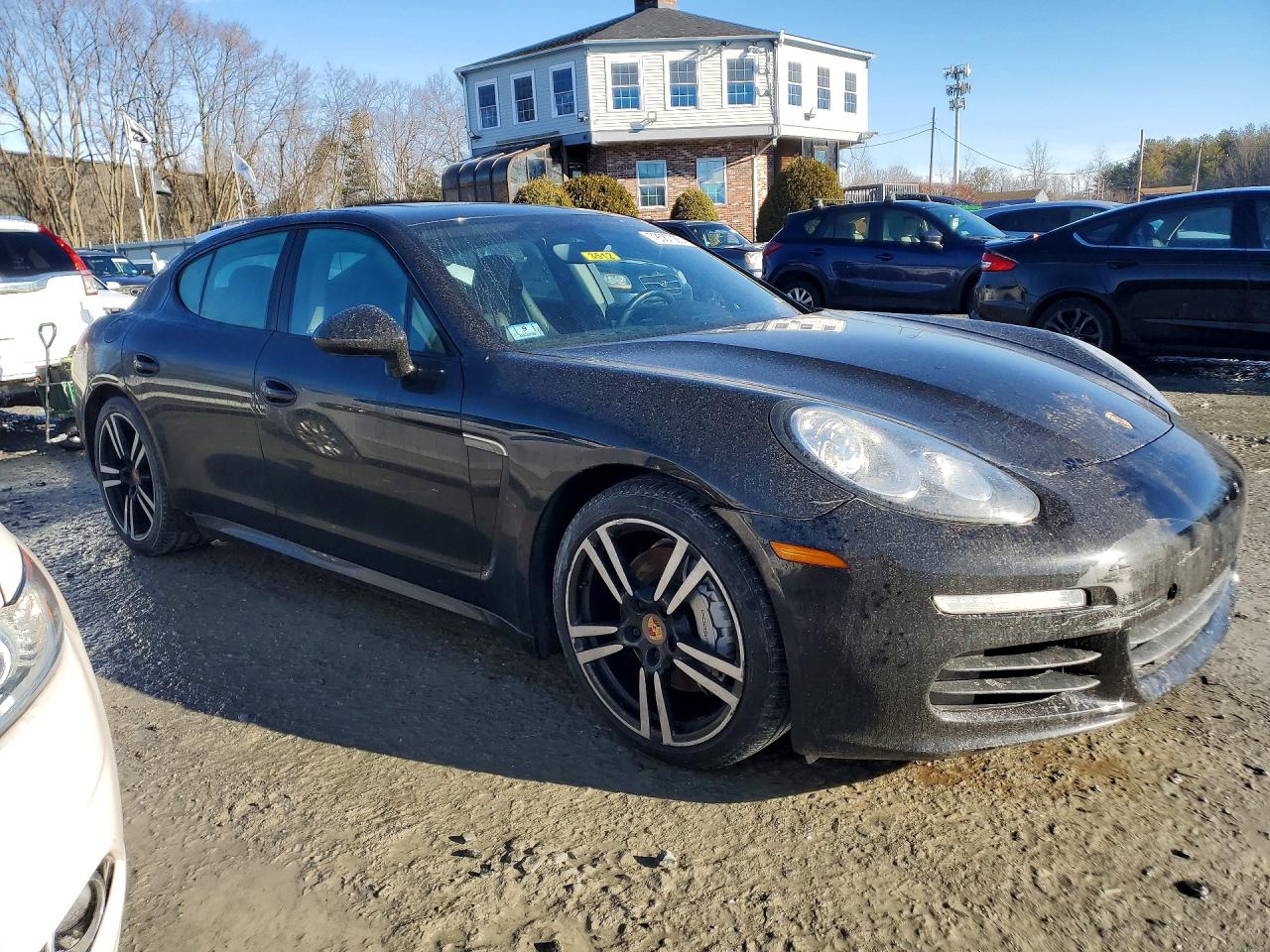 2014 Porsche Panamera VIN WP0AB2A76EL055550 COPART salvage auction — Undercarriage, MA - CERT OF TITLE-RECONSTRCTD COLL, sold $5,800 on 2026-04-02 (photo 4)