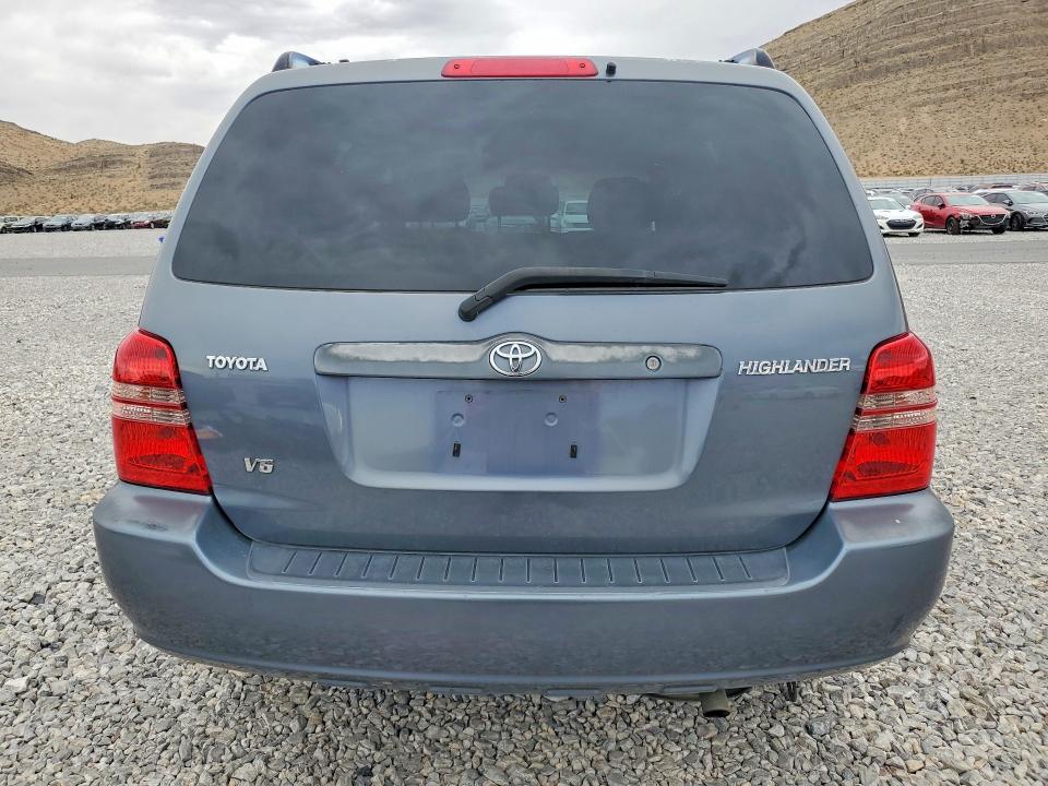 2003 Toyota Highlander VIN JTEGF21A330101503 COPART salvage auction — MINOR DENT/SCRATCHES, NV - SALVAGE TITLE, sold $850 on 2026-07-22 (photo 6)