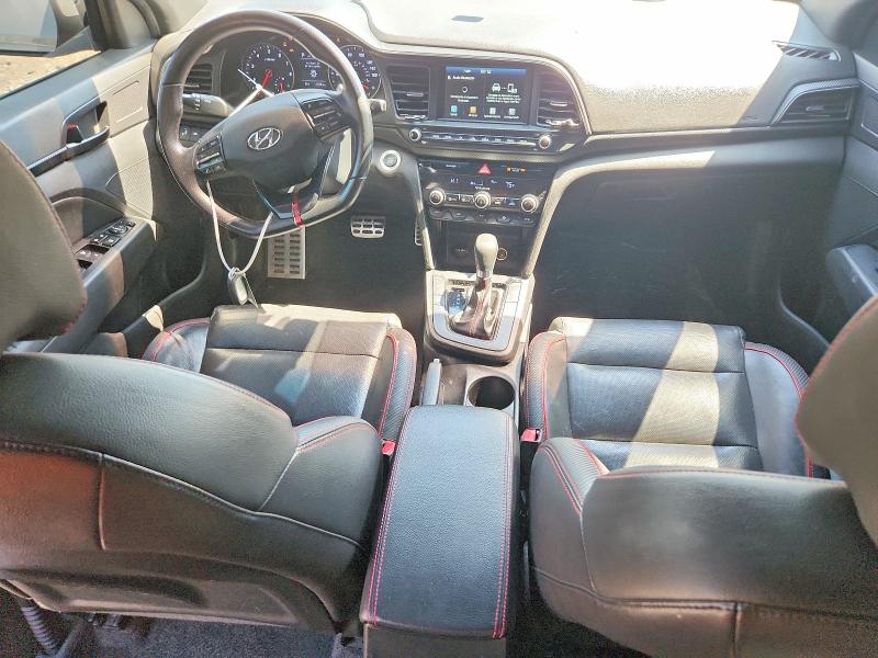 2020 Hyundai Elantra VIN KMHD04LB6LU070584 COPART salvage auction — FRONT END, Md - Cert Of Salvage > 75% Damage, sold $3,350 on 2026-07-14 (photo 8)