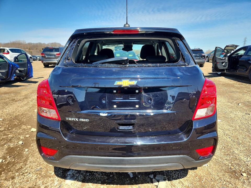 2022 Chevrolet Trax VIN KL7CJNSM9NB505731 COPART salvage auction — HAIL, Il - Salvage Certificate, sold $1,550 on 2026-07-15 (photo 6)