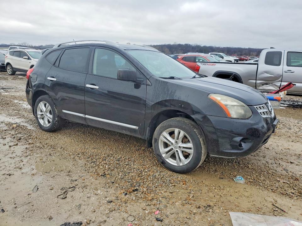 2015 Nissan Rogue VIN JN8AS5MV7FW765430 COPART salvage auction — REAR END, Ks - Cert Of Title-Salvage, sold $525 on 2026-07-07 (photo 4)