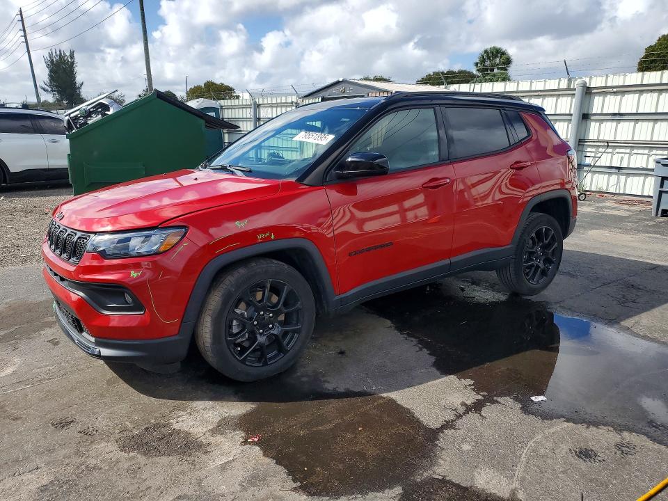 2023 Jeep Compass VIN 3C4NJDBNXPT528726 COPART salvage auction — FRONT END, Salvage Title, sold $5,600 on 2026-08-03 (photo 1)