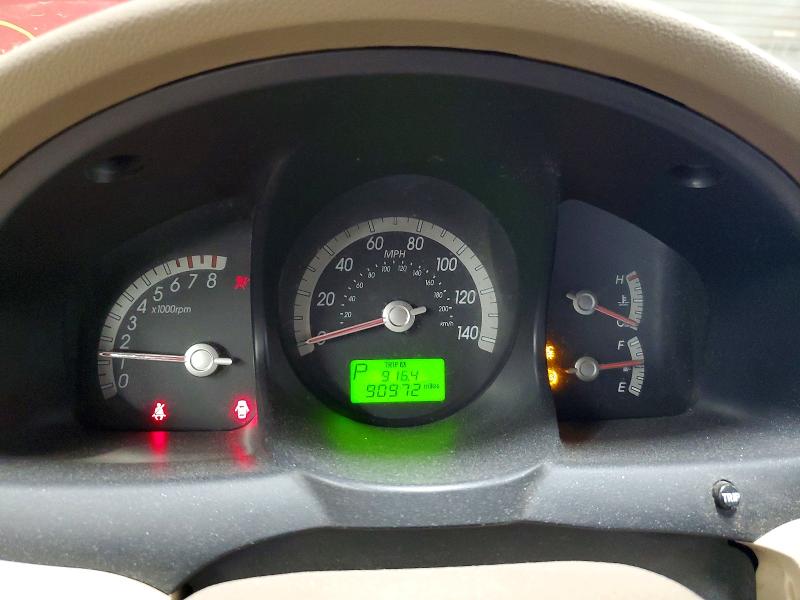 2008 Kia Sportage VIN KNDJF724887531221 COPART salvage auction — FRONT END, IL - SALVAGE CERTIFICATE, sold $700 on 2026-07-07 (photo 9)