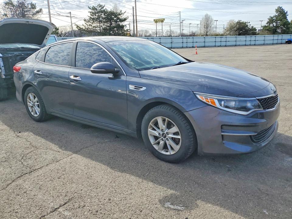 2018 Kia Optima VIN KNAGT4L3XJ5212876 COPART salvage auction — VANDALISM, Oh - Cert Of Title-Salvage, sold $2,550 on 2026-07-08 (photo 4)