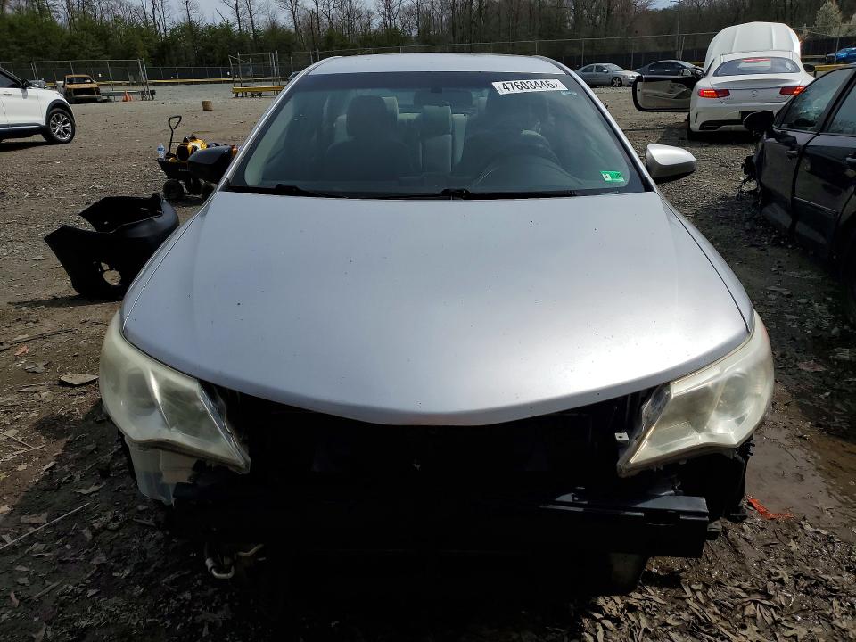 2012 Toyota Camry VIN 4T4BF1FK5CR221145 COPART salvage auction — FRONT END, Md - Parts Only-No Title Letter, sold $875 on 2026-09-11 (photo 5)