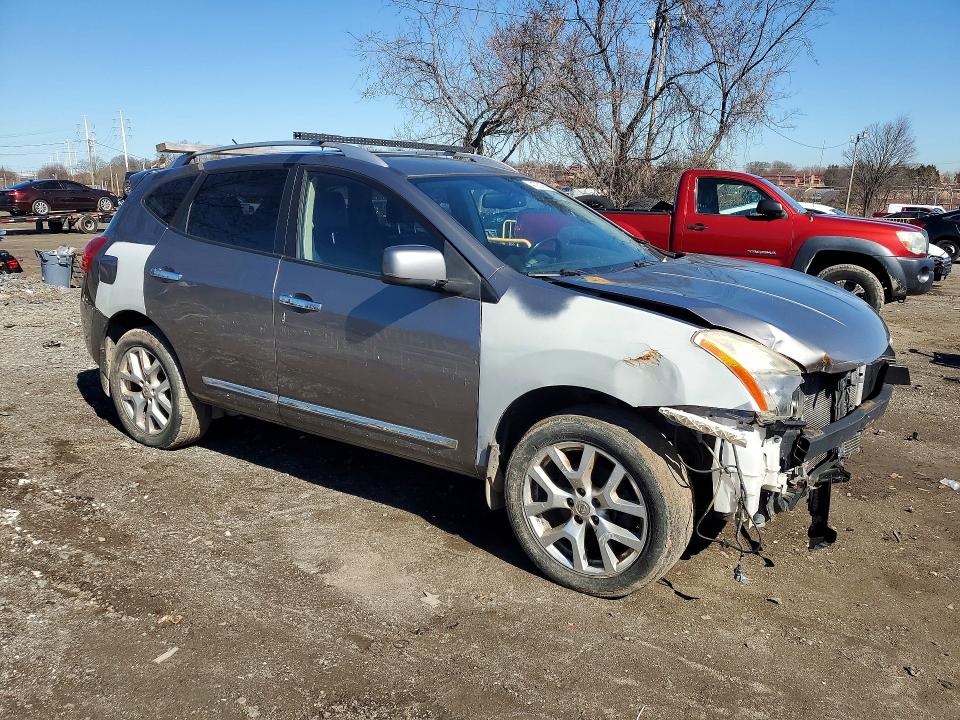 2011 Nissan Rogue VIN JN8AS5MV1BW678259 COPART salvage auction — FRONT END, MD - PARTS ONLY-NO TITLE LETTER, sold $375 on 2026-07-16 (photo 4)