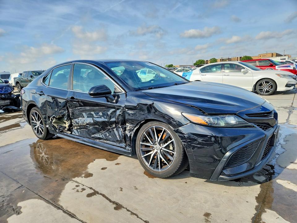 2021 Toyota VIN 4T1G11AK0MU530366 COPART salvage auction — SIDE, Tx - Certificate Of Title, sold $8,600 on 2026-07-09 (photo 4)