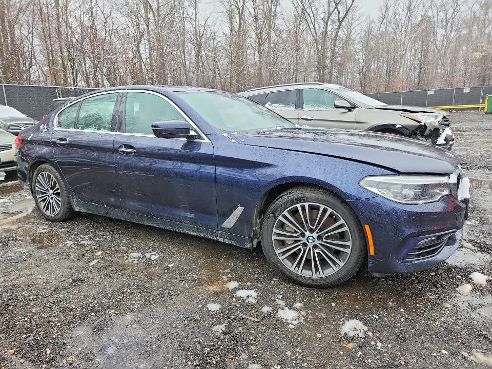 2017 BMW 5er VIN WBAJE7C38HG889876 COPART salvage auction — MINOR DENT/SCRATCHES, Md - Certificate Of Title, sold $8,000 on 2026-08-31 (photo 4)