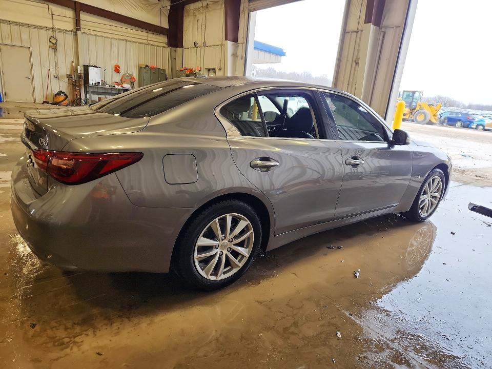 2018 Infiniti Q50 VIN JN1CV7AP8JM241188 COPART salvage auction — VANDALISM, In - Cert Of Title-Salvage Title, sold $250 on 2026-06-29 (photo 3)