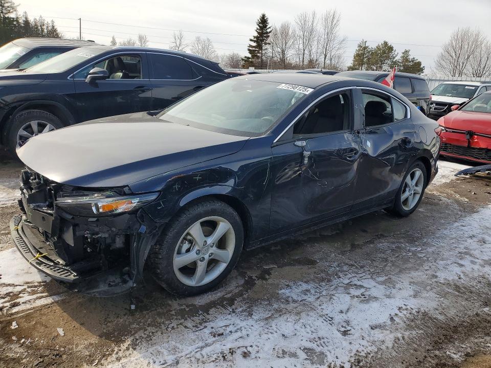 2025 Mazda 3 VIN JM1BPABM4S1788353 COPART salvage auction — FRONT END, On - Permit Salvage, sold $5,000 on 2026-07-07 (photo 1)