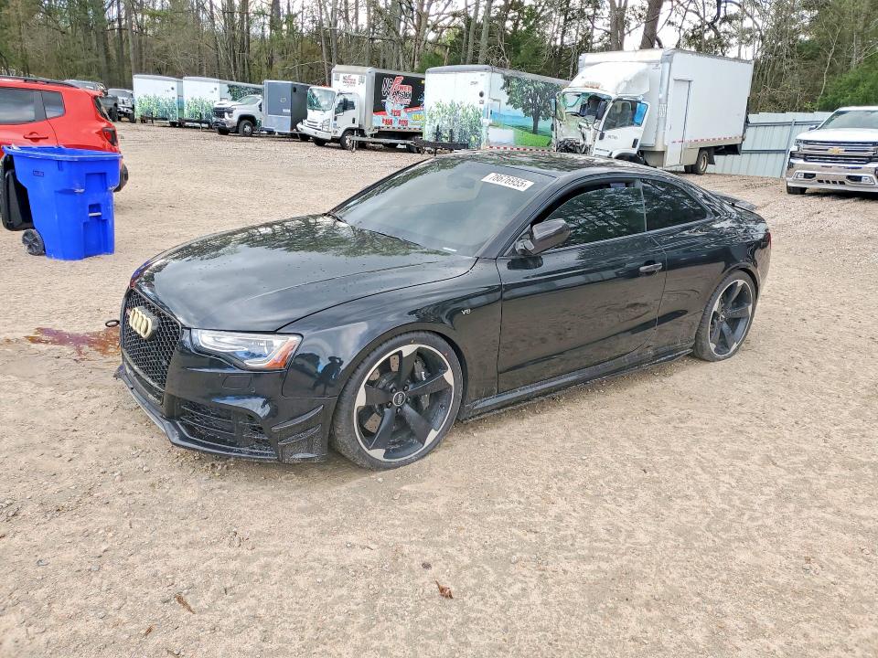 2013 Audi Rs5 VIN WUAC6AFR6DA901318 COPART salvage auction — UNDERCARRIAGE, Nc - Salvage Certificate Of Title, sold $8,200 on 2026-08-14 (photo 1)