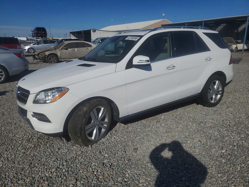 2015 Mercedes-benz M-klasse VIN 4JGDA5HB0FA474126 — COPART salvage auction photo