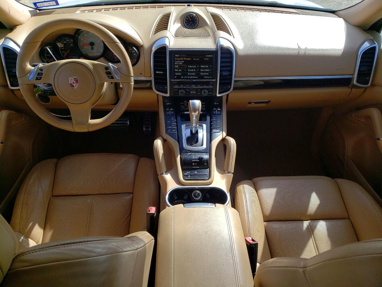 2014 Porsche Cayenne VIN WP1AE2A25ELA50348 COPART salvage auction — Mechanical, TX - CERTIFICATE OF TITLE, sold $3,200 on 2026-07-02 (photo 8)