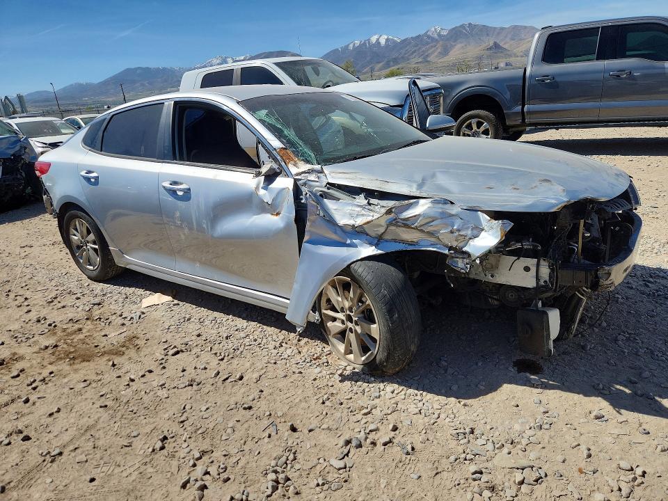 2019 Kia Optima VIN 5XXGT4L36KG275134 COPART salvage auction — FRONT END, UT - SALVAGE CERTIFICATE, sold $625 on 2026-07-24 (photo 4)