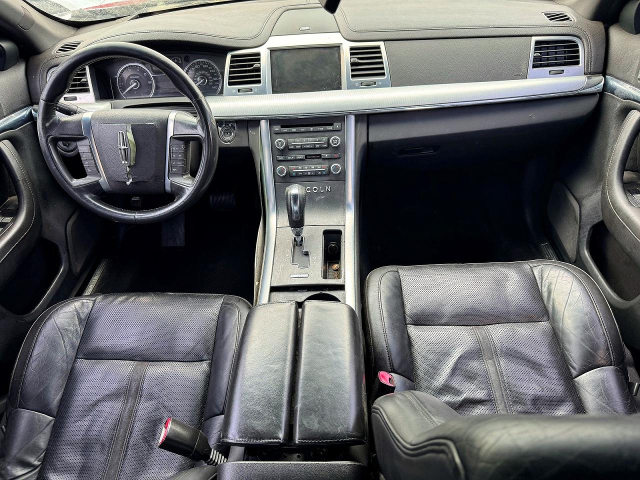 2009 Lincoln MKS VIN 1LNHM94RX9G608922 COPART salvage auction — Front End, OR - SALVAGE TITLE CERTIFICATE (P), sold $1,300 on 2026-04-08 (photo 9)