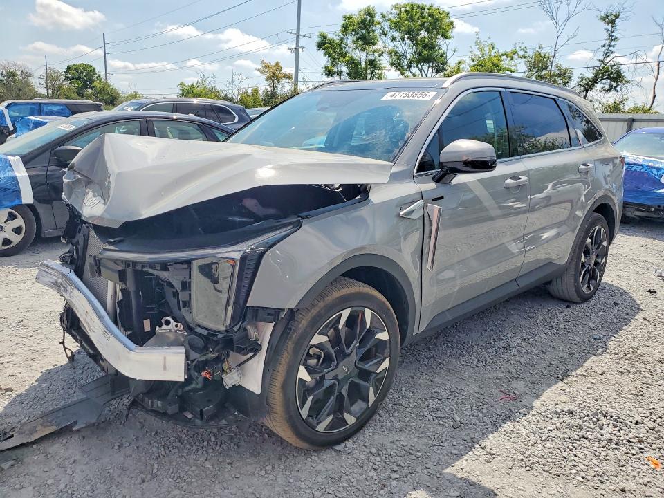 2026 Kia Sorento VIN 5XYRH4JF3TG421123 COPART salvage auction — FRONT END, Salvage Title, sold $14,400 on 2026-07-17 (photo 1)