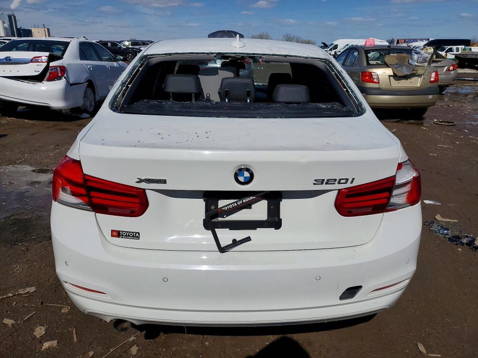2016 BMW 3er VIN WBA8A3C57GK689622 COPART salvage auction — HAIL, Il - Certificate Of Title, sold $650 on 2026-07-22 (photo 6)