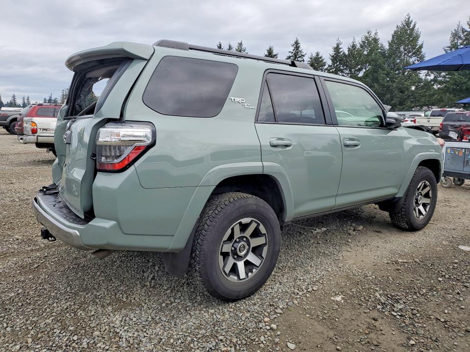 2023 Toyota 4runner VIN JTERU5JR7P6188301 COPART salvage auction — REAR END, Wa - Bill Of Sale, sold $15,300 on 2026-07-02 (photo 3)
